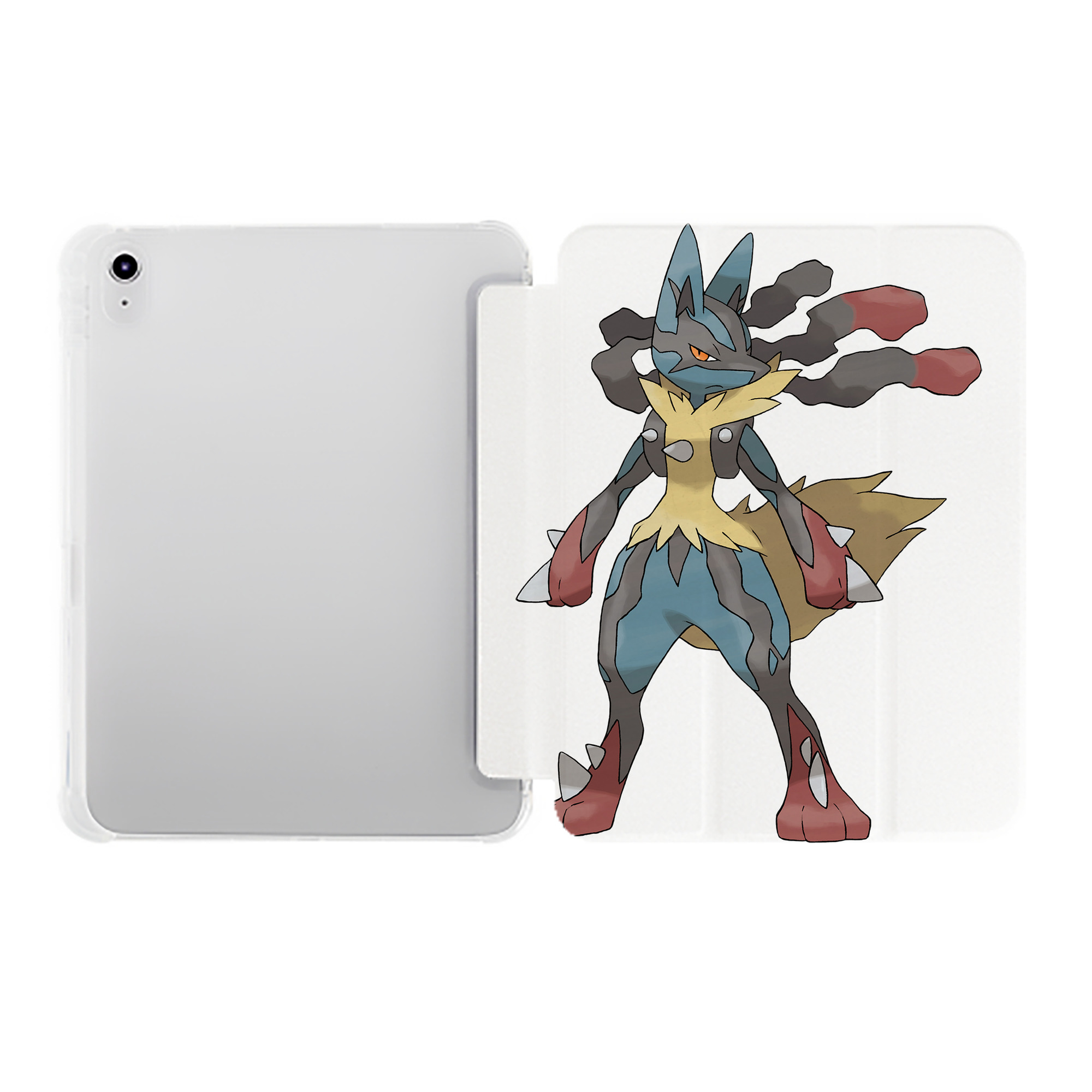 （画像用） ポケットモンスター Pokémon IPad ケース ペン収納付き 三つ折りスタンド PUレザー×シリコン 対応機種9.5/10.5/10.9インチ